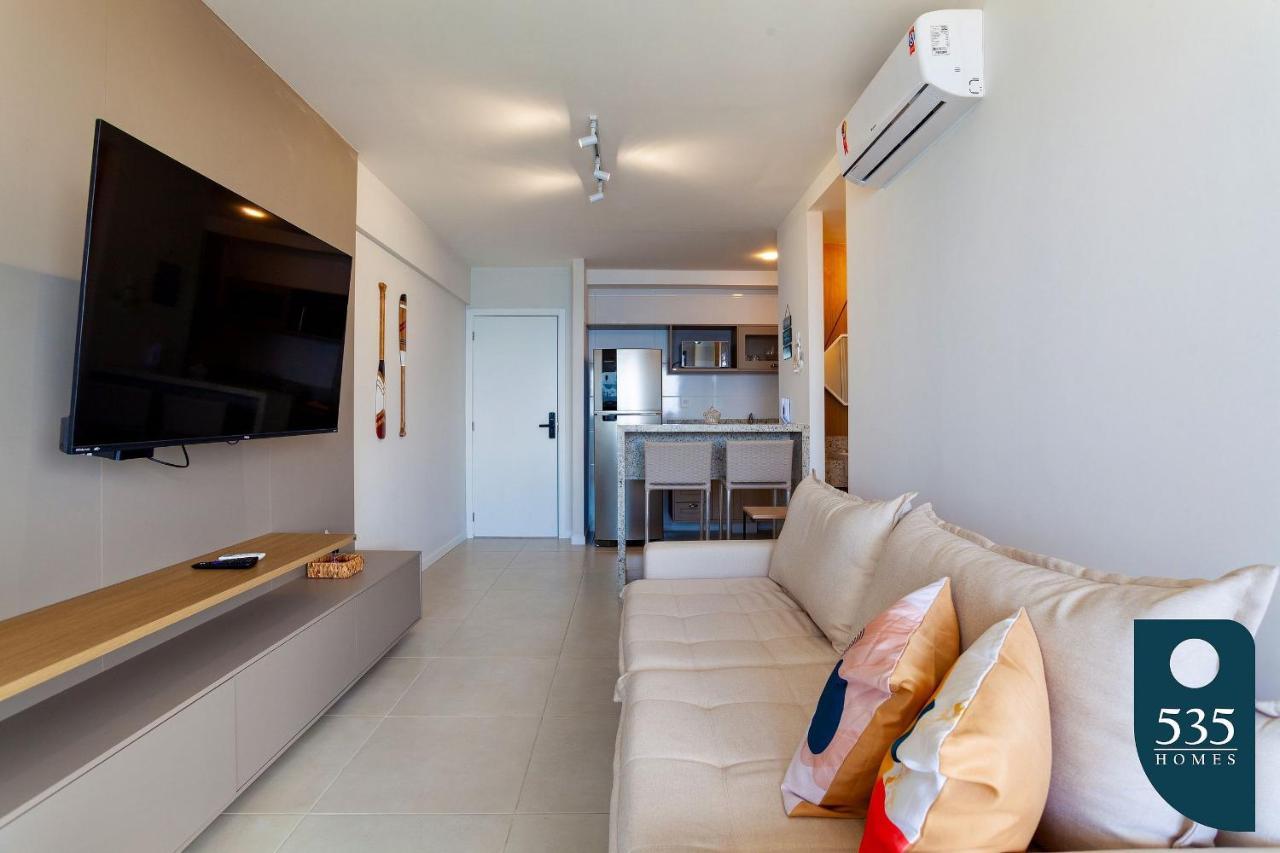 Apartamento E Sala Com Vista Mar E Comodidades Modernas