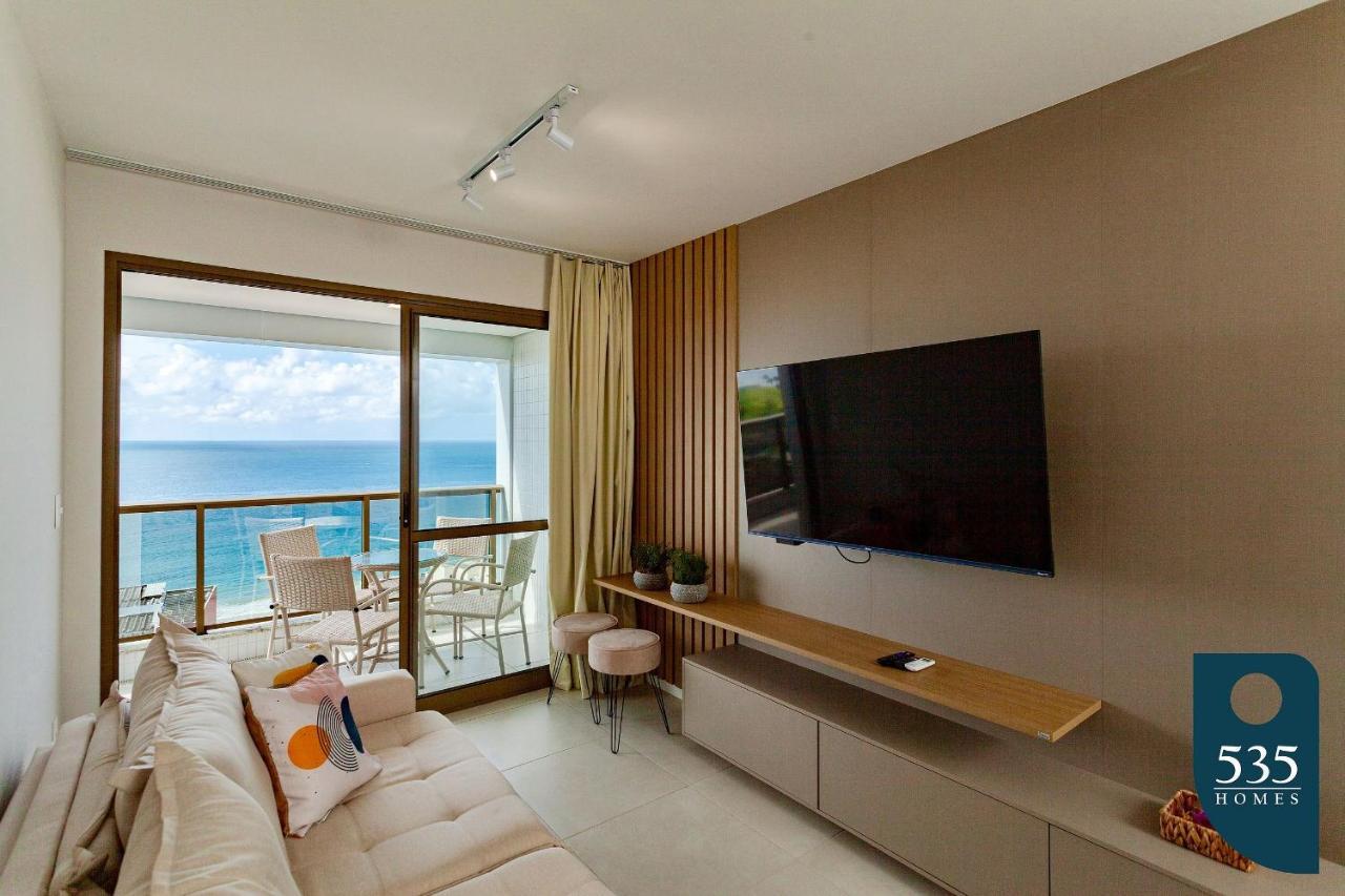 E Sala Com Vista Mar E Comodidades Modernas Salvador