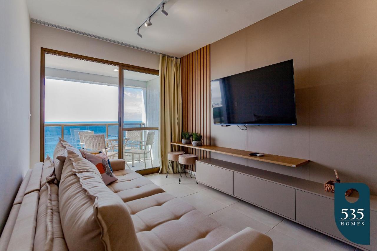 E Sala Com Vista Mar E Comodidades Modernas Salvador