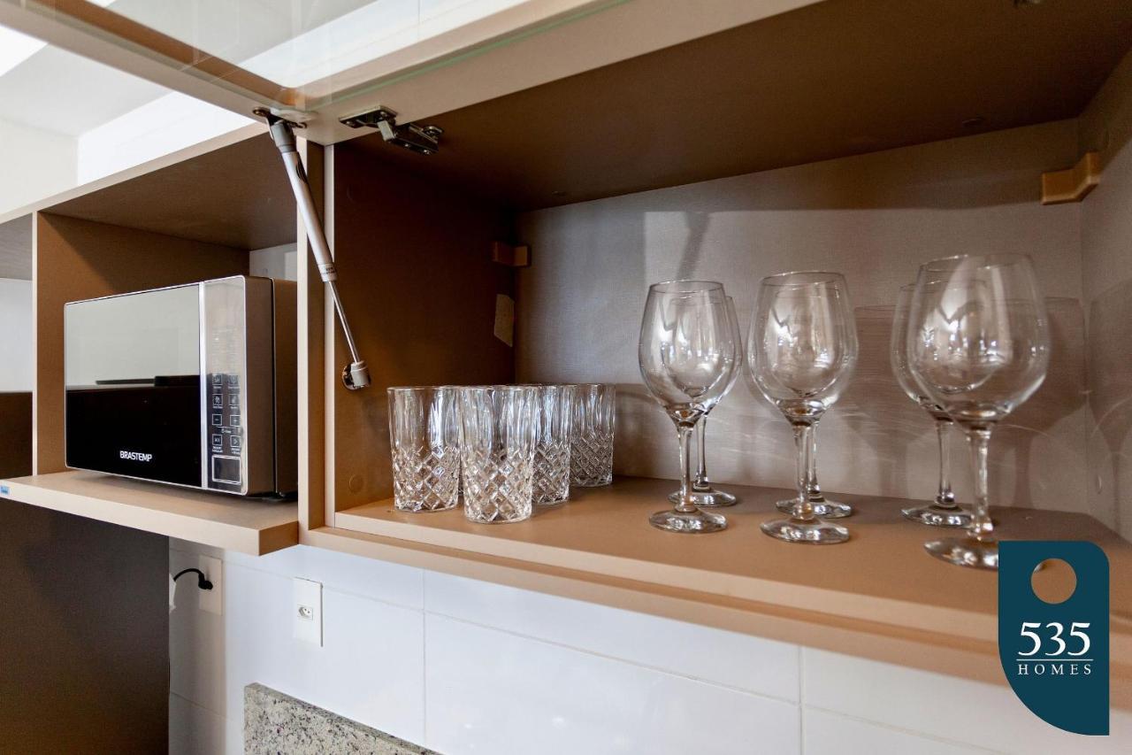 Apartamento E Sala Com Vista Mar E Comodidades Modernas